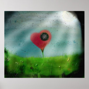 Póster Memoria del corazón remendado