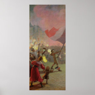 Póster Memoria del festival nacional, 1895