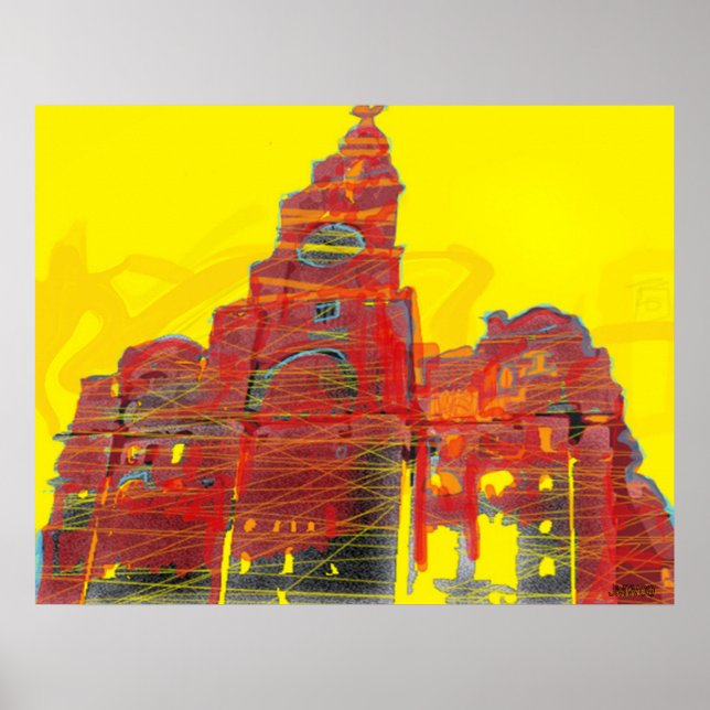 Póster Memoria líquida (Frente)