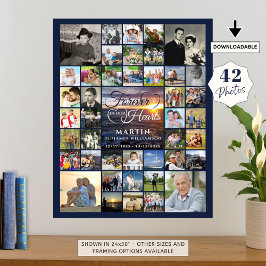 Póster Memorial Atardecer 42 Foto POR SIEMPRE EN NUESTROS