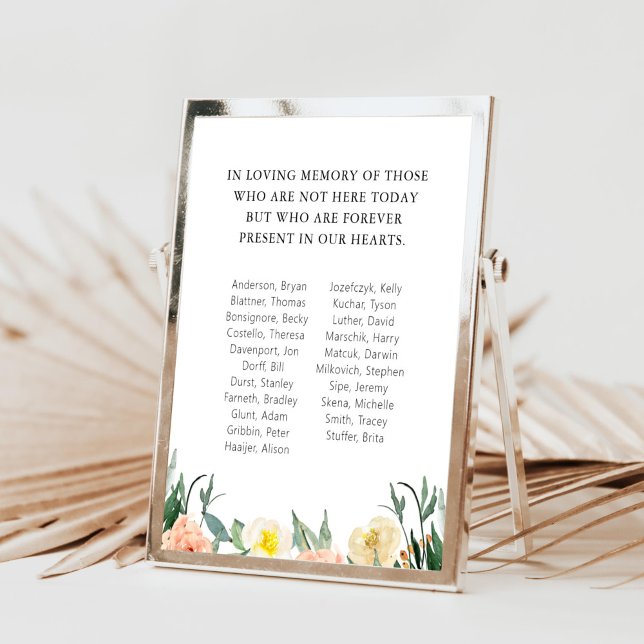 Póster Memorial de reunión de clase de la escuela de flor (Subido por el creador)