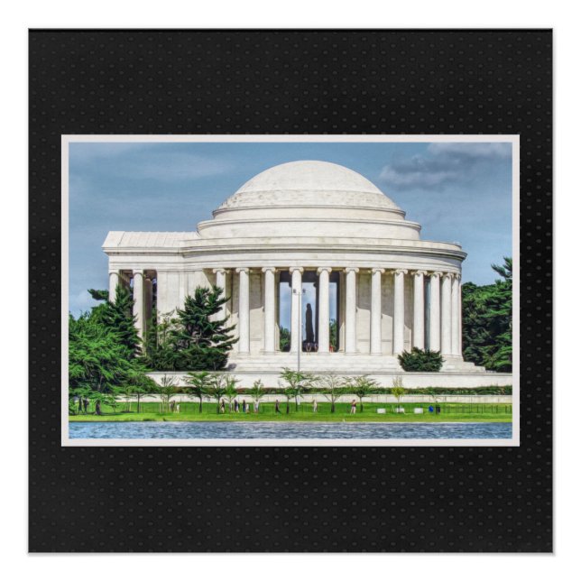 Póster Memorial de Thomas Jefferson (Anverso)