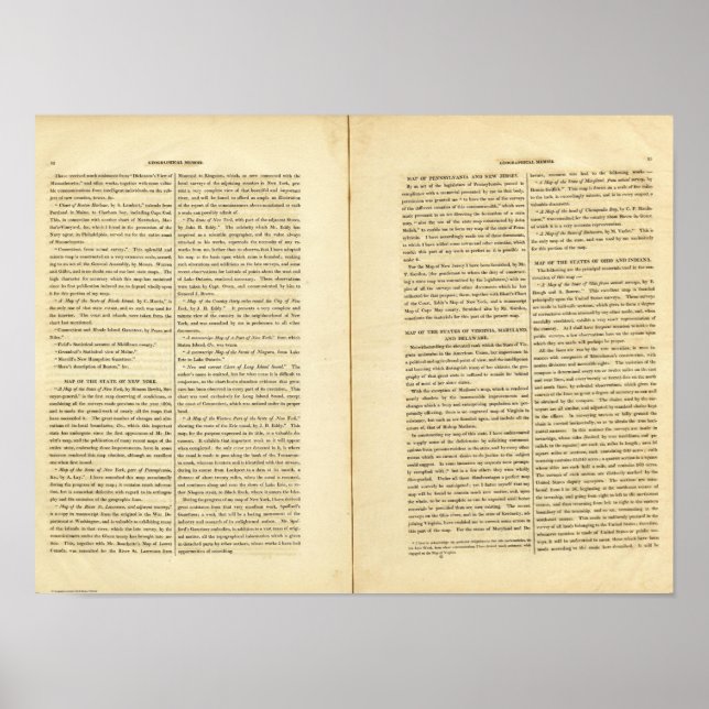 Póster Memorias geográficas 2 (Frente)