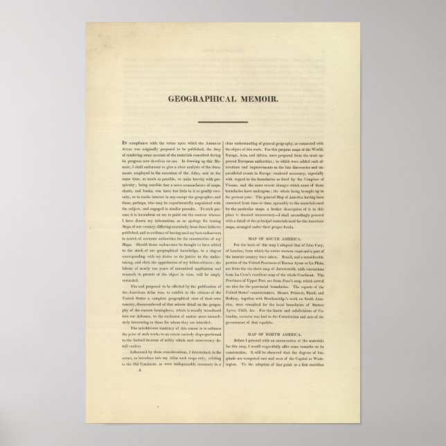 Póster Memorias geográficas 4 (Frente)