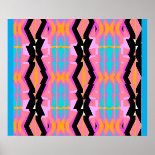 Póster Memphis Design Wire