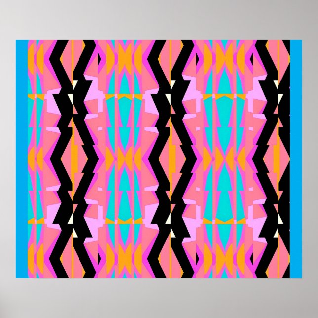 Póster Memphis Design Wire (Frente)