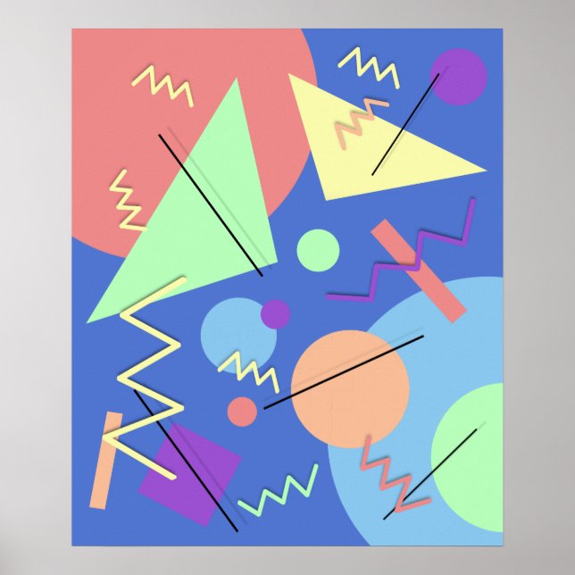 Póster Memphis Nº 5 (Frente)