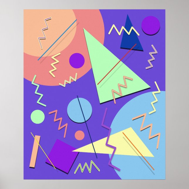 Póster Memphis Nº 7 (Frente)