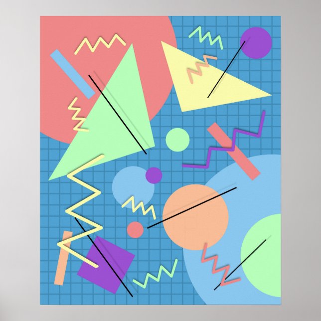 Póster Memphis N.º 6 (Frente)