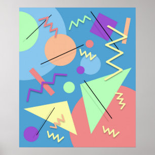 Póster Memphis No. 4