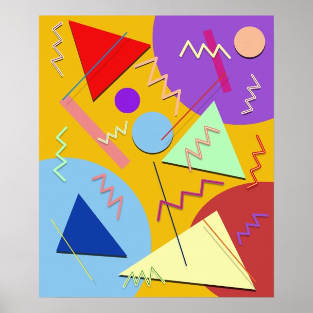 Póster Memphis No. 8 (Frente)
