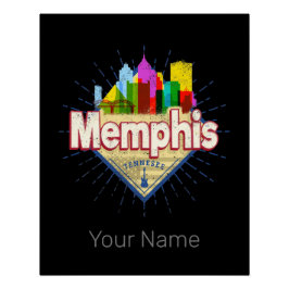 Póster Memphis Tennessee