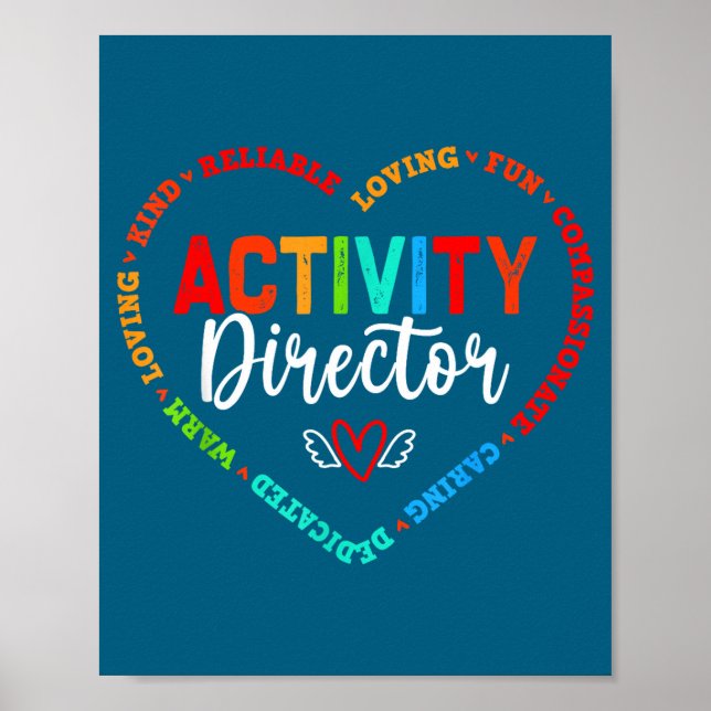 Póster Men Activity Director Squad Professionals Week (Frente)