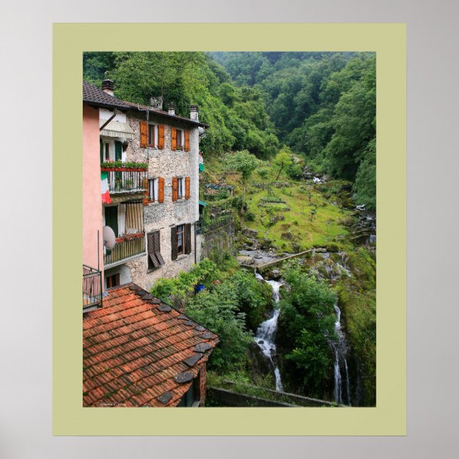 Póster Menaggio Cliffs (Frente)