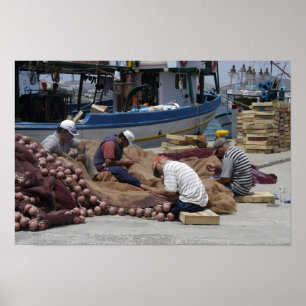 Póster Mending Nets
