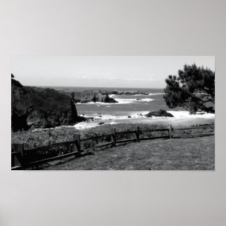 Póster Mendocino en el día de descanso