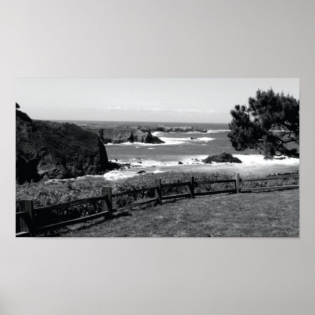 Póster Mendocino en el día de descanso (Frente)