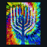 PÓSTER MENORAH FLAMING<br><div class="desc">ARTE FRACTAL PARA DISFRUTAR DEL ARTE POR AES STAPLE</div>