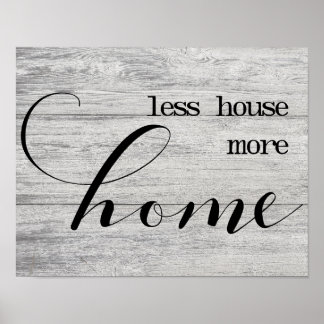 Póster Menos Casa Más Poster En Casa