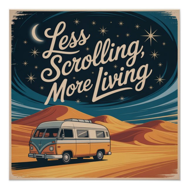 Póster Menos desplazamiento, más vida (Anverso)