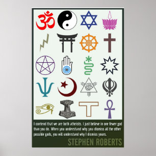 Póster Menos Dios   Stephen Roberts