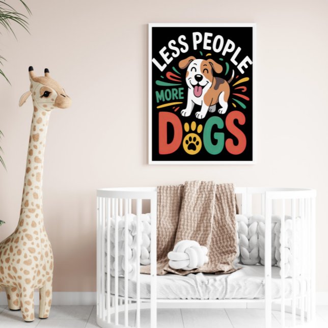 PÓSTER MENOS PERSONAS MÁS PERROS (Subido por el creador)