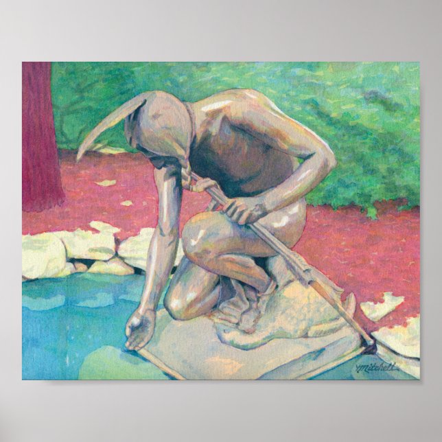 Póster Menotomy Hunter Print (Frente)