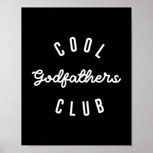 Póster Mens Club de Padrinos Geniales, Anuncio de Embaraz