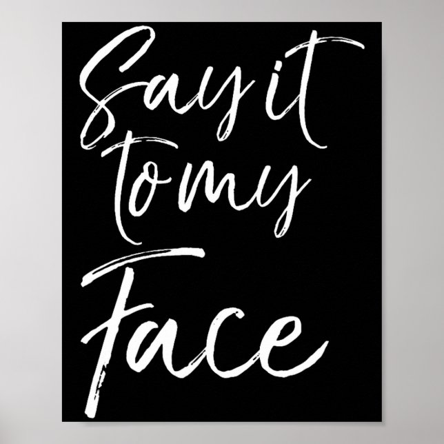 Póster Mens Election Shirt Quote For Women Gift Cute Say  (Frente)