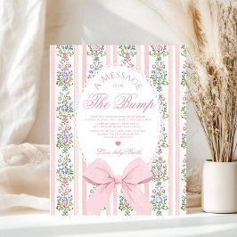 Póster Mensaje de la chispa de amor ducha bebé