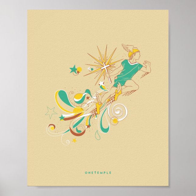 Póster Mensaje de paz | POSTER (Frente)