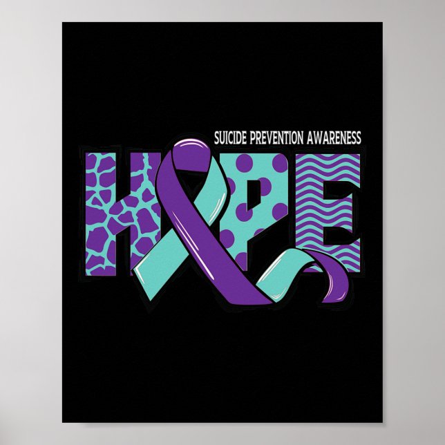 Póster Mensaje de salud mental para la prevención del sui (Frente)