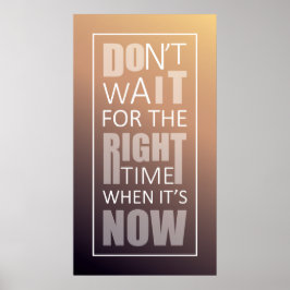 Póster Mensaje dentro del mensaje. Diseño de citas motiva