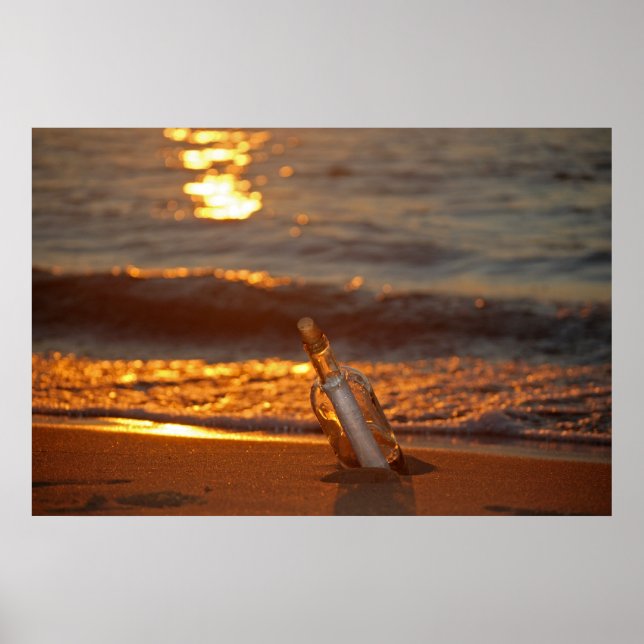 Póster Mensaje En Una Botella (Frente)