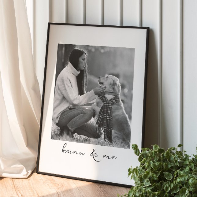 Póster Mensaje personalizado de mamá de perro o papá de p (Subido por el creador)