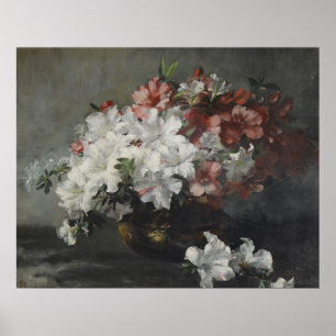 Póster Menshausen-Labriola de época de las flores
