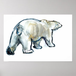 Póster Menta del glaciar