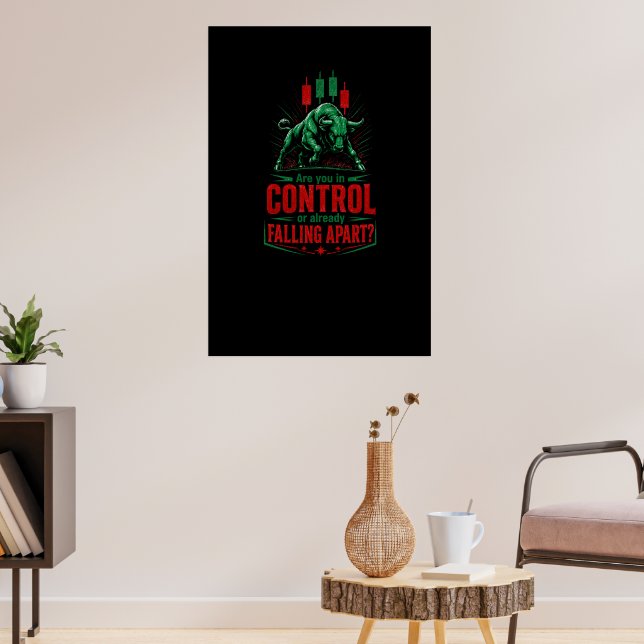 Póster Mentalidad de Comercio de Toro: Controlado o Desmo (Salón 3)