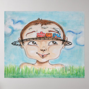 Póster Mentalidad de una pista