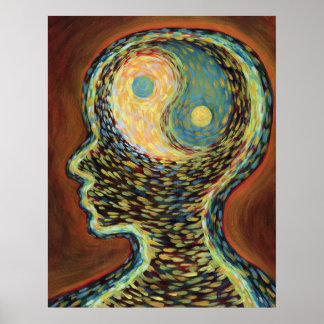 Póster Mentalidad equilibrada