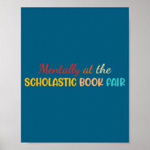 Póster Mentalmente en la feria de libros de Scholastic Re