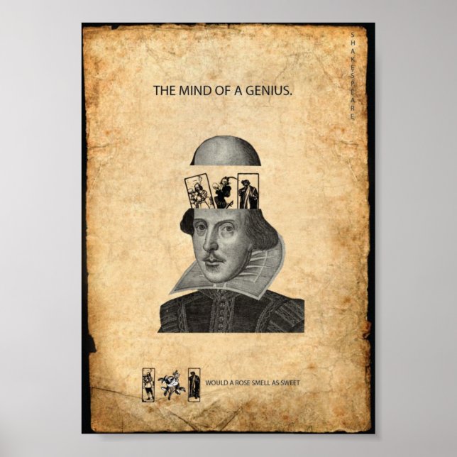 Póster Mente de un genio (Frente)