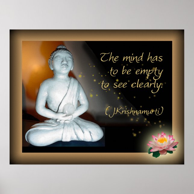 Póster Mente vacía (Frente)