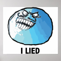Mentiré Rage Face Meme