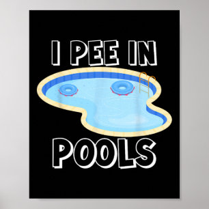 Póster Meo en Piscinas Chistes Divertidos Frases Sarcásti