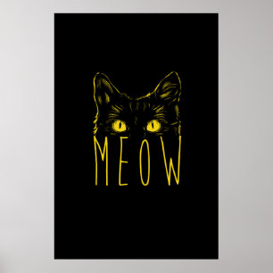 Póster Meow - Poster