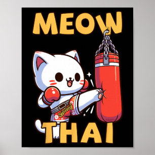 Póster Meow Thai