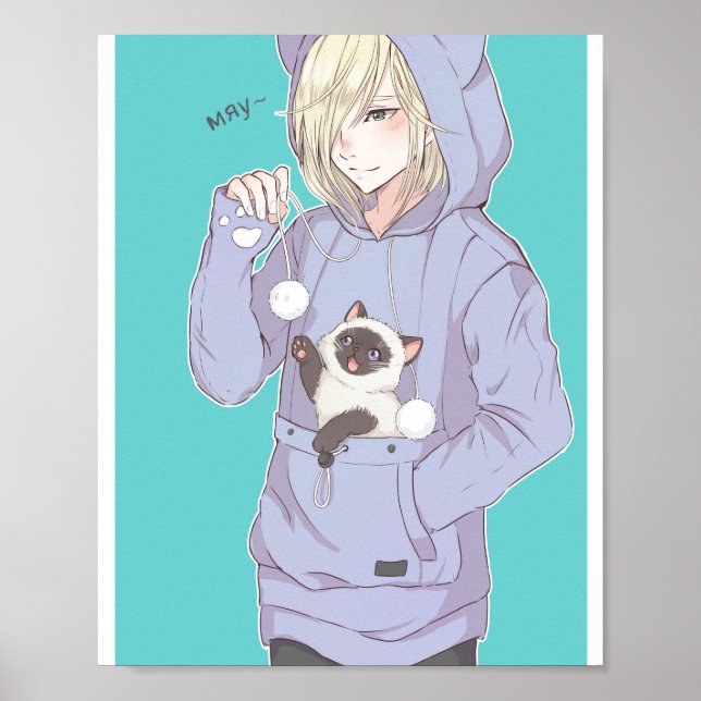 Póster Meows en ruso (Frente)