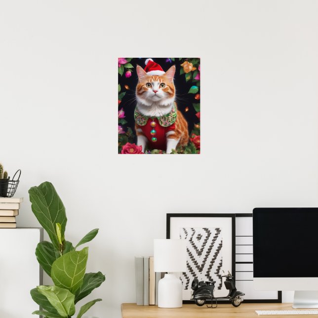 Póster Meowy (Oficina en casa)