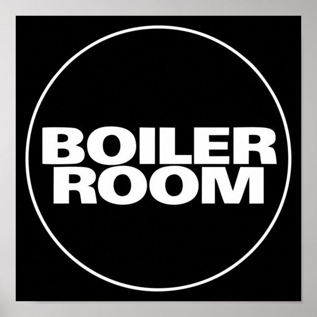 Póster Mercadería de Boiler Room más vendida (Frente)